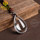 MARDOTG original white crystal water drop pendant for men and women crystal necklace pendant jewelry gift 25 40mm