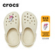 Crocs (CROCS) Classic Crocs Children's Shoes Outdoor Casual Shoes Sandals/206991/206990 Bone White-2Y2 (Including Zhibixing) 28 (165mm)