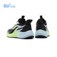 361 Qingling Children's Running Shoes 26 Spring Spring Bounce Cushioning Knob Professional Sports Shoes for Men and Women, Middle and Large Children, Black 36
