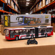 Children's electric remote control car simulation bus bus wireless remote control charging boy toy wholesale model car 666-676NA red extended bus