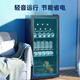 CHIGO Ice Bar Small Household Large Capacity Refrigerator Fresh Cabinet Transparent Beverage Refrigerator Office Red Wine Tea 205L Full Refrigeration + Blue Light + Lock