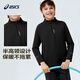 ASICS children's 2026 new half turtleneck logo long-sleeved contrast color quick-drying T-shirt is comfortable and versatile 331261002408