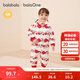 Balabala children's clothing jumpsuit newborn 2025 new winter crawler clothes thickened male and female infant clothes 208425133202
