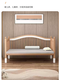 Shantou Lincun Beech Baby Spliced Bed Children's Solid Wood Widened Bed High Guardrail Baby Bed Liftable Bedside Bed Sofa Bed Three Side Lifts + 5cm Coconut Palm Mat + Class A Pure Cotton Bed Surrounder 150x60cm