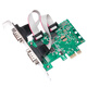 Capricorn MOGE PCI-E serial port card computer COM port expansion card pcie to RS232 industrial computer 9-pin adapter card MC2322