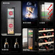 The middle shopkeeper TYLZA constant temperature and humidity wine cabinet household refrigerated ice bar tea cabinet fresh cabinet refrigerator TW dual temperature zone wine cabinet hanging cup display
