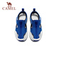 Camel children's sports shoes, white shoes for school, breathable and wear-resistant casual shoes, running shoes, children's shoes, middle and older children, boys and girls, blue 33