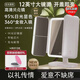 EASEHOLD Memory Mirror Foldable Portable Lamp Mirror Dressing Table Desktop Home LED for Goddess Rose Gift Box Limited Edition-Pearl White with Lights on Both Sides Three-Color Light-5000