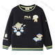 FILA KIDS Children's Clothing Boys' Sweaters 2026 Spring New Children's Comfortable Casual Tops Legend Blue-NV 105 cm