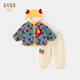 Changmingfugui Children's Suit Boys Winter Clothes Baby Clothes Velvet Thickened New Year Clothes Year of the Horse New Year Clothes Trendy and Handsome New Style Xinxin Xianglong 120