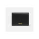 Versace (VERSACE) Men's Wallet Storage Portable Anti-wear Lightweight Black Gold Decorated Leather Material Black One Size