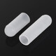 Qilicai Silicone Sleeve High Temperature Resistant Protective Sleeve Screw Anti-collision Pipe Sleeve Thread Electroplating Waterproof Rubber Screw Dust Cap M0.5*13 (50 pcs)