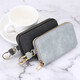 Internet celebrity light luxury key bag car home key bag couple change card storage bag large capacity multi-functional black