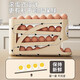 Xixi Taitai Slide Rolling Egg Storage Box Storage Home Refrigerator Side Door Kitchen Egg Retrieval Artifact New Automatic Egg Rolling Rack Can Hold Approximately 30 Cream Color 1 Pack