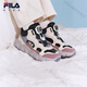 FILA KIDS Children's Shoes Children's Cotton Shoes 2025 Winter New Men's and Women's Knob Warm Sports Shoes for Big Children Black-BS 33 Inner Length 20.5cm