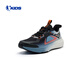 Jordan (QIAODAN) children's sports shoes 26 spring new children's shoes mall same style youth casual shock-absorbing big boys' running shoes black/gauze gray 34