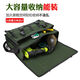 An Junsheng's new tool bag canvas wear-resistant thickened electrician's bag repair vehicle carpentry special construction site large capacity canvas bag thickened three-layer space five-hole small 35*30*16