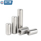GUWANJI 304 stainless steel single-head internally threaded cylindrical pin with hole positioning pin internal tooth pin M4-M20 8x20xM5 10 pieces