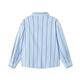 BALABALA balaOne BALABALA children's long-sleeved shirts for girls and boys 2026 new spring stripes blue tone 00388 120