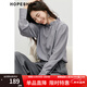 Red-sleeved retro palace-style chiffon shirt spring 2025 new women's solid color right shoulder three-dimensional bud collar temperament top high-grade gray 064 M