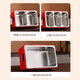 Shantou Lincun Insulated Box Commercial Stall Canteen Fast Food Food Hot and Cold Insulated Bucket with Compartments Large Capacity Camping Large Rice Bucket Single Compartment Insulated Box Double Cover Removable Liner