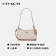 COACH brand direct supply women's bag TERI half-moon bag armpit shoulder bag sand yellow CW323 birthday gift