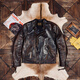 CHEVALPES International first-line brand classic RL Venom predecessor ready-to-wear heavy washed fully vegetable tanned cowhide leather jacket men's cable-stayed motorcycle cowhide S