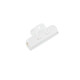 Sungsa Japanese snack bag sealing clip, fresh-keeping sealing artifact, kitchen food plastic bag clip, milk powder sealing clip, white (small + medium + large)