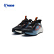 Jordan (QIAODAN) children's sports shoes 26 spring new children's shoes mall same style youth casual shock-absorbing big boys' running shoes black/gauze gray 34