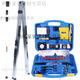 Huaiman 2-meter ruler, two-meter project vertical flatness detection ruler, folding horizontal ruler, house inspection tool set, empty drum hammer, 14-piece set (12-piece set + 2-meter ruler + diagonal ruler) South