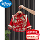 Disney Ethnic Style Baby Work Clothes New Year's Eve Clothing Waterproof and Anti-Dirty Children's Work Clothes 2025 New Outer Protective Clothing National Style Jade Rabbit Beige 100 Sizes (Recommended for 0-2 Years Old)