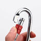 Zailu carabiner red nut white nut black nut hammock buckle yoga buckle climbing buckle mountaineering safety buckle white nut 15kn