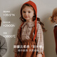 OAK FAMILY will go on sale at 0:00 on December 8th. Girls' baby doll collar shirt, baby girl's cotton plaid long-sleeved A-line loose top, gray pink plaid 90