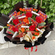 Dream Elf Flowers In-city Express Internet Celebrity Creative Scratch-Off Lottery Snacks Bouquets for Memorial Day Birthday Gifts for Elders 6 Lottery Tickets with a Face Value of 2 Yuan and a Face Value of 10 Yuan 10 Scratch-off Lottery Tickets with 6 Red Roses