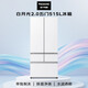 Panasonic White Moonlight 2.0 five-door 515L French-style multi-door refrigerator household zero-embedded air-cooled frost-free automatic ice making first-level energy efficiency NR-EE52APB-W 20% national subsidy