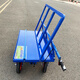 Pupan electric four-wheel cart new construction site trolley trolley electric glass folding trolley transport truck gypsum board transport board 1800 watt new four-wheel trolley 48 volts 20 Antian energy battery