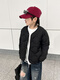 BALA is suitable for 2024 children's down liner in children's school uniforms, boys and girls' light down jackets, black 130cm