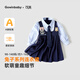 Keying children's clothing girls' college style dress ZD rabbit police officer clothes children's jk suit skirt spring and autumn new skirt