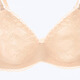 Huagoer Classic Bra sin anillo de acero Moldeo integral Sense Sense sin traza cómodo, ropa interior para mujeres, WB1050