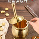 Hualeji medicine pot, copper pestle, medicine cup, mortar, mortar, mortar, copper cup, mashing garlic masher, copper medium size, no gift
