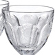 Baccarat glass imitation crystal clear two-piece set transparent