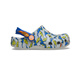 CROCS 2026 Spring New Classic Dinosaur Print Children's Crocs Lightweight and Comfortable Casual Slippers/212514 Atmospheric Gray-1FT 28 (165mm)