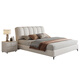 Domestic product subsidy New modern and simple 1.8m double bed master bedroom 1.5m Italian style leather bed Luxury leather bed Delivery to home 1.5*2.0m frame structure-conventional silent bed board
