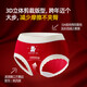 MiiOW girls' zodiac year red underwear children's pure cotton girls' development period girls 12-year-old cotton briefs 5 pairs of zodiac year pure cotton crotch briefs 150 L size 60-80Jin Jin is equal to 0.5 kg