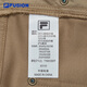 FILA FUSION Zhang Hao's same style FILA trendy brand woven trousers for men 2026 spring and new year fashion straight pants Shiyan Brown-BN S 165/76A/S