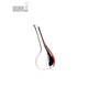 RIEDEL new product launch black tie touch decanter red wine decanter high-end gift touch red and black striped decanter