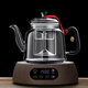 Tuojin imported from Germany high-power electric ceramic stove tea maker glass teapot special heating tea stove without pot stove 1500W black drum stove (1500W)