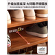 Shoebox (shoebox) shoe box shoe rack home entrance multi-layer indoor integrated wall entry door storage artifact corridor entrance bamboo shoes three-door eight-layer louvered arch I dustproof and breathable