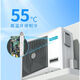 GCHV Jiwei Central Air Conditioning Household Central Air Conditioning Commercial Heating and Cooling Frequency Converter Multi-split Embedded 5 HP One to Four Three Bedrooms and One Living Room