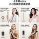 CONFU high-speed hair dryer all-in-one multi-function automatic curling wand negative ion hair care fluffy lazy straight hair comb as a birthday gift for girlfriend F6 Quicksand Gold